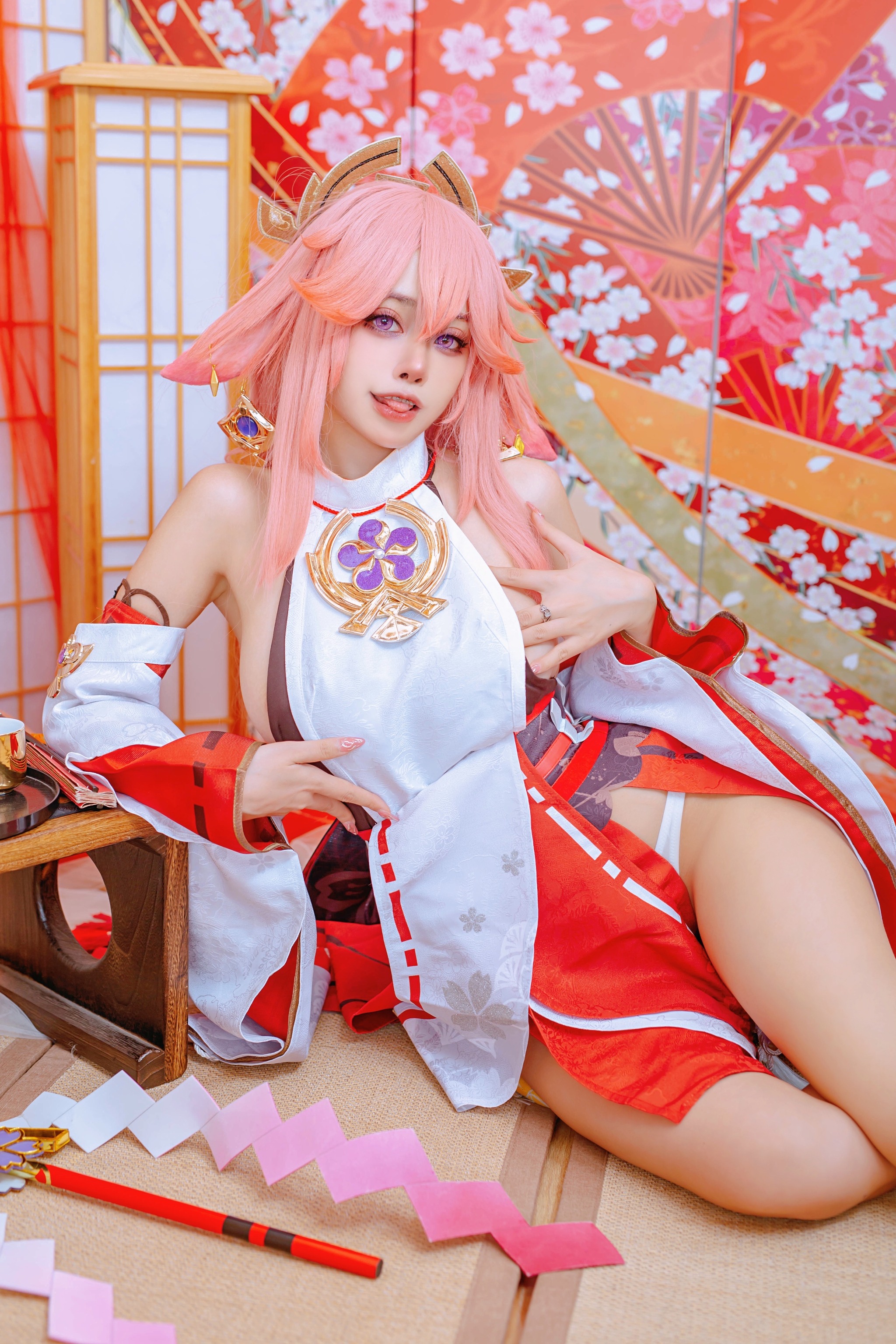 图片[1]-Byoru – NO.65 Yae Miko x Raiden Shogun [941P243MB]-XikXak